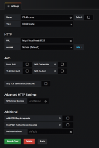 grafana integration clickhouse