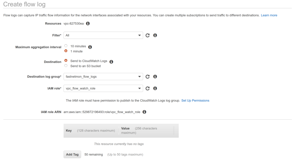 vpc flow logs