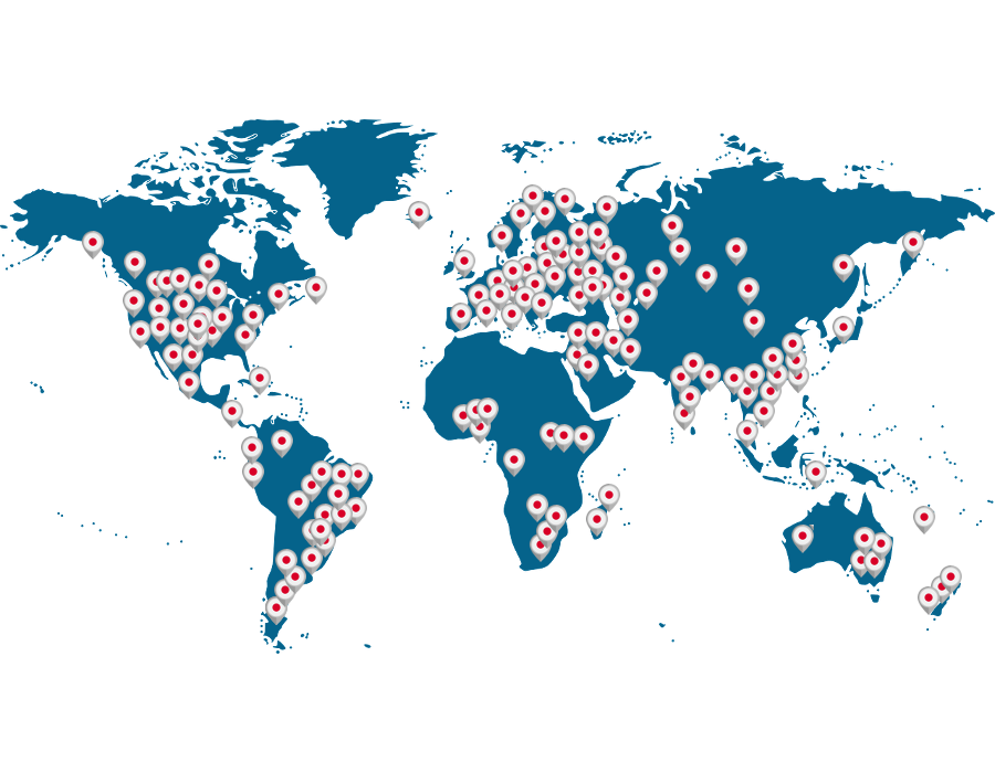 map of the world