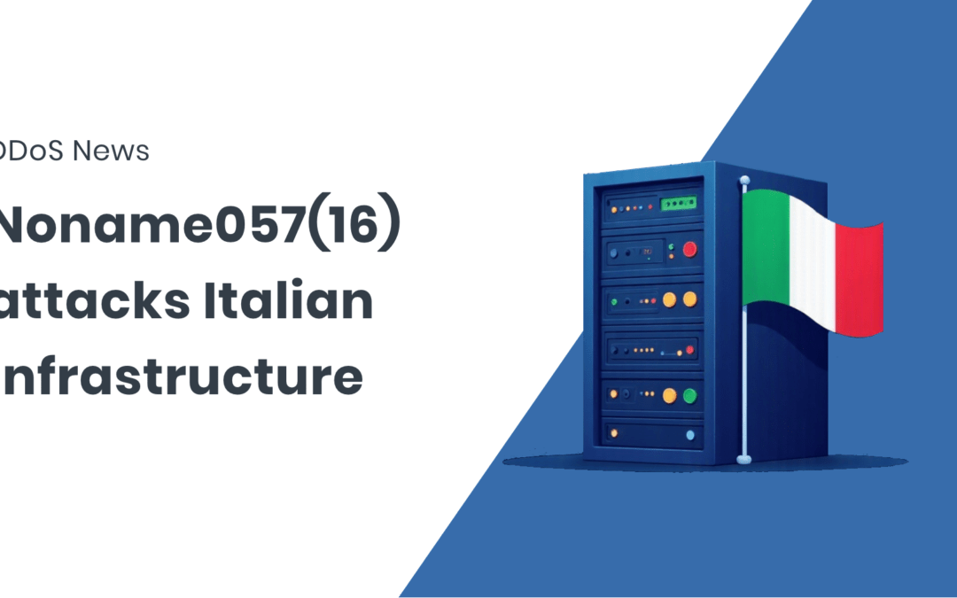 DDoS Attacks disrupt Italian infrastructure