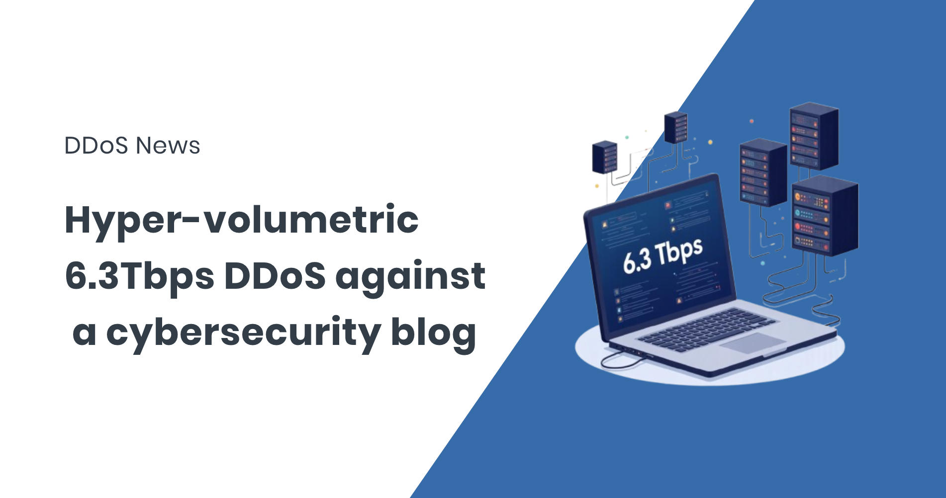 DDoS News Hypervolumetric attack KrebsOnSecurity Cybersecurity blog