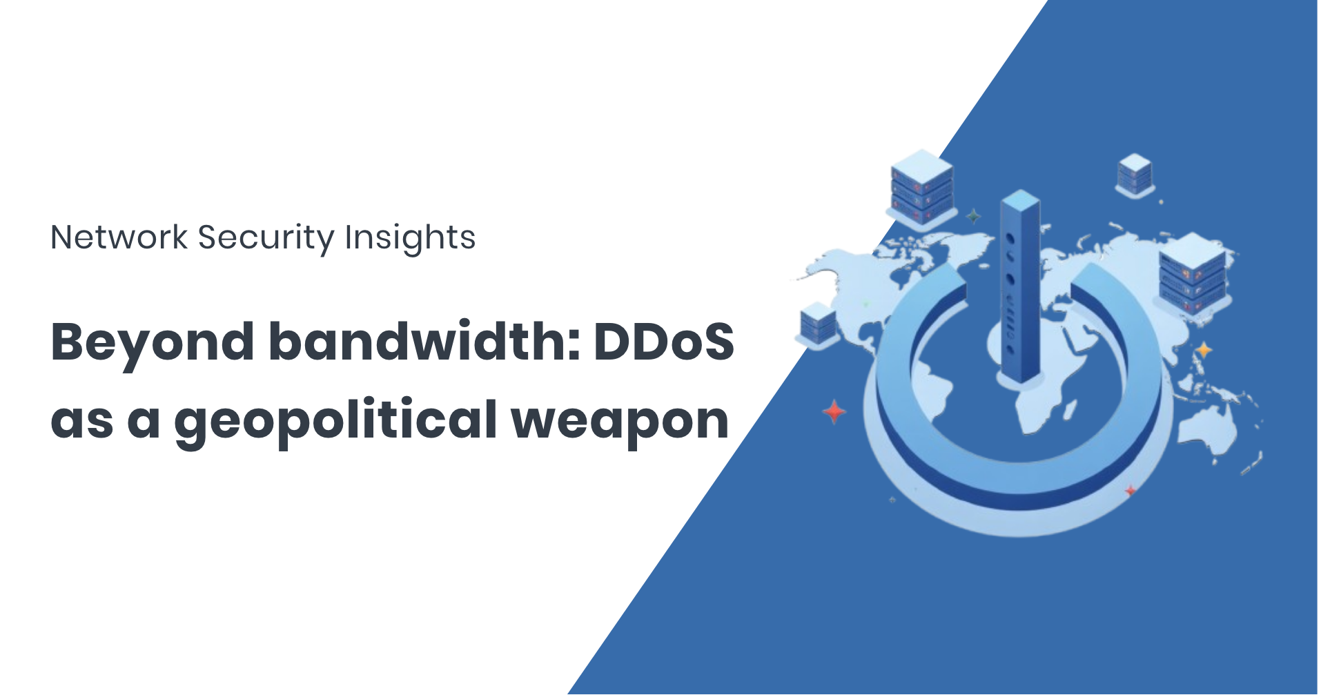 DDoS as a geopolitical weapon