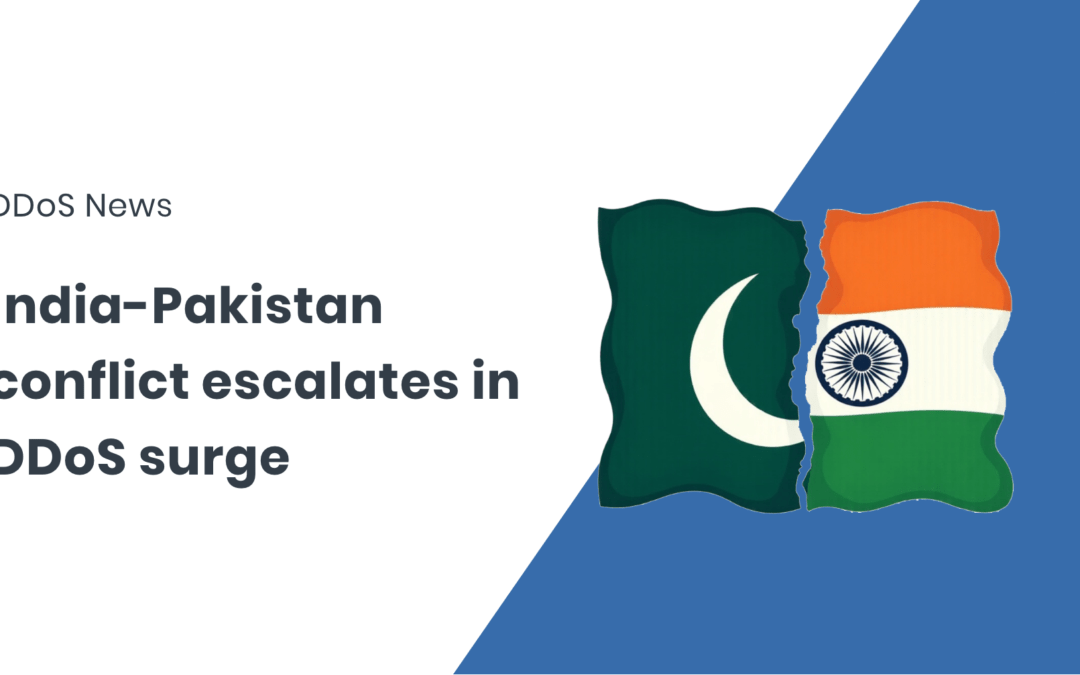 India-Pakistan conflict evokes a wave of cross-boarder DDoS attacks