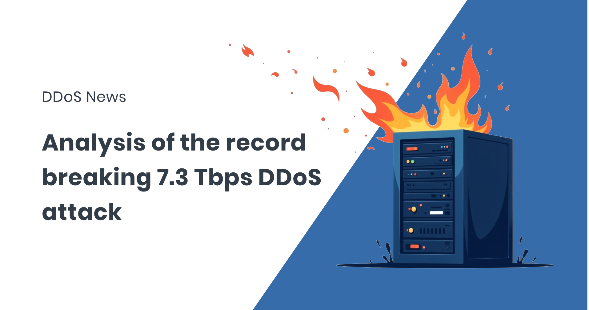 New Record Breaking 7.3Tbps DDoS attack reported by cloudflare analysed by FastNetMon 1