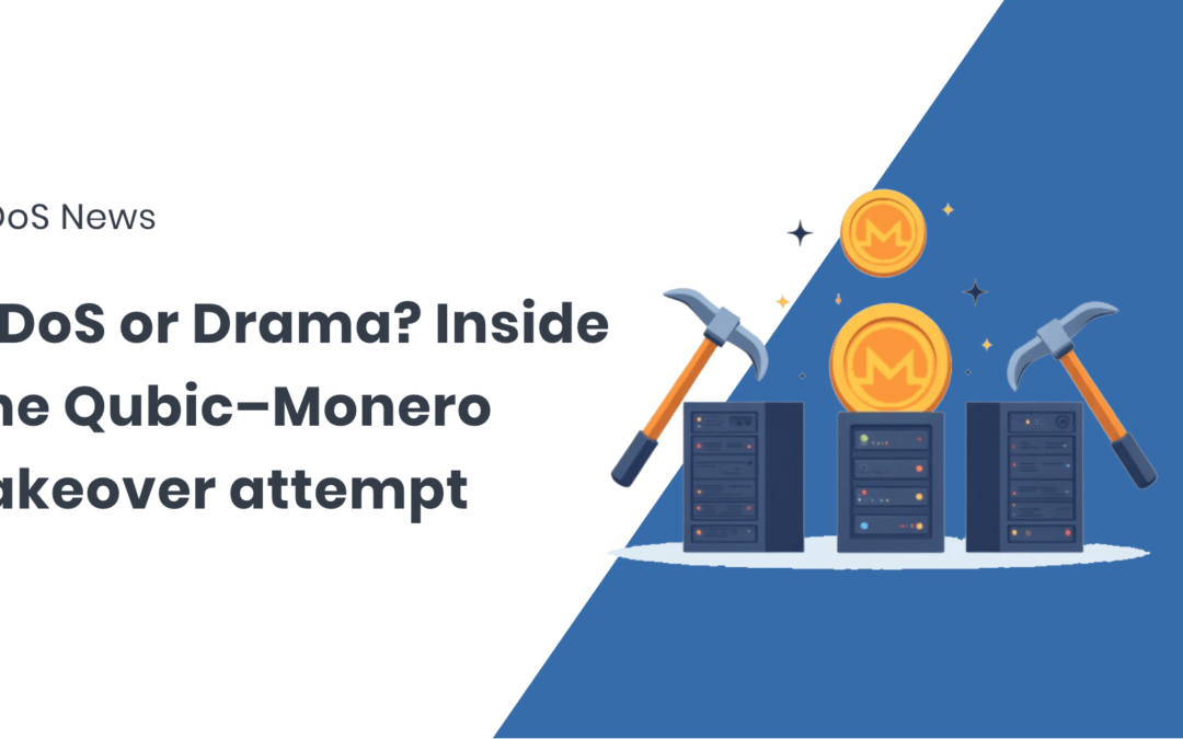 DDoS or Drama? Qubic’s Monero Takeover Attempt Sparks Controversy