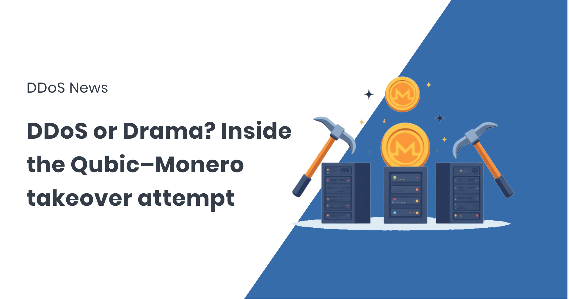 DDoS or Drama Inside the Qubic–Monero Takeover Attempt