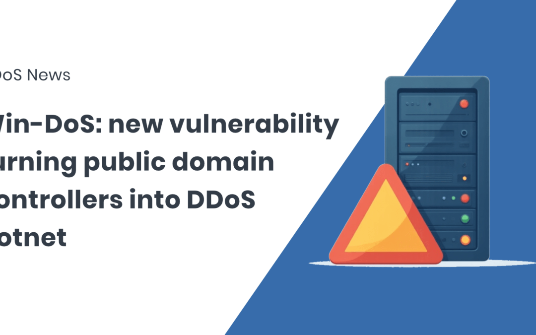 Win-DoS: New Windows Zero-Click Vulnerabilities Enable Domain Controller-Powered DDoS Botnets