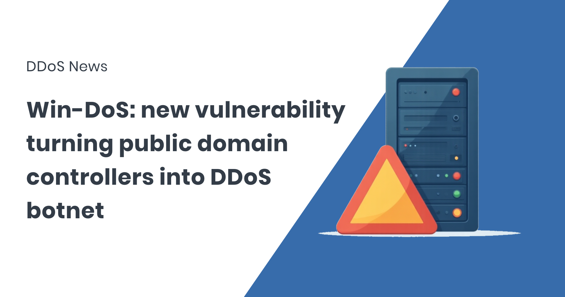 Win DoS vulnerability turning public domain controllers into DDoS Botnets DDoS News