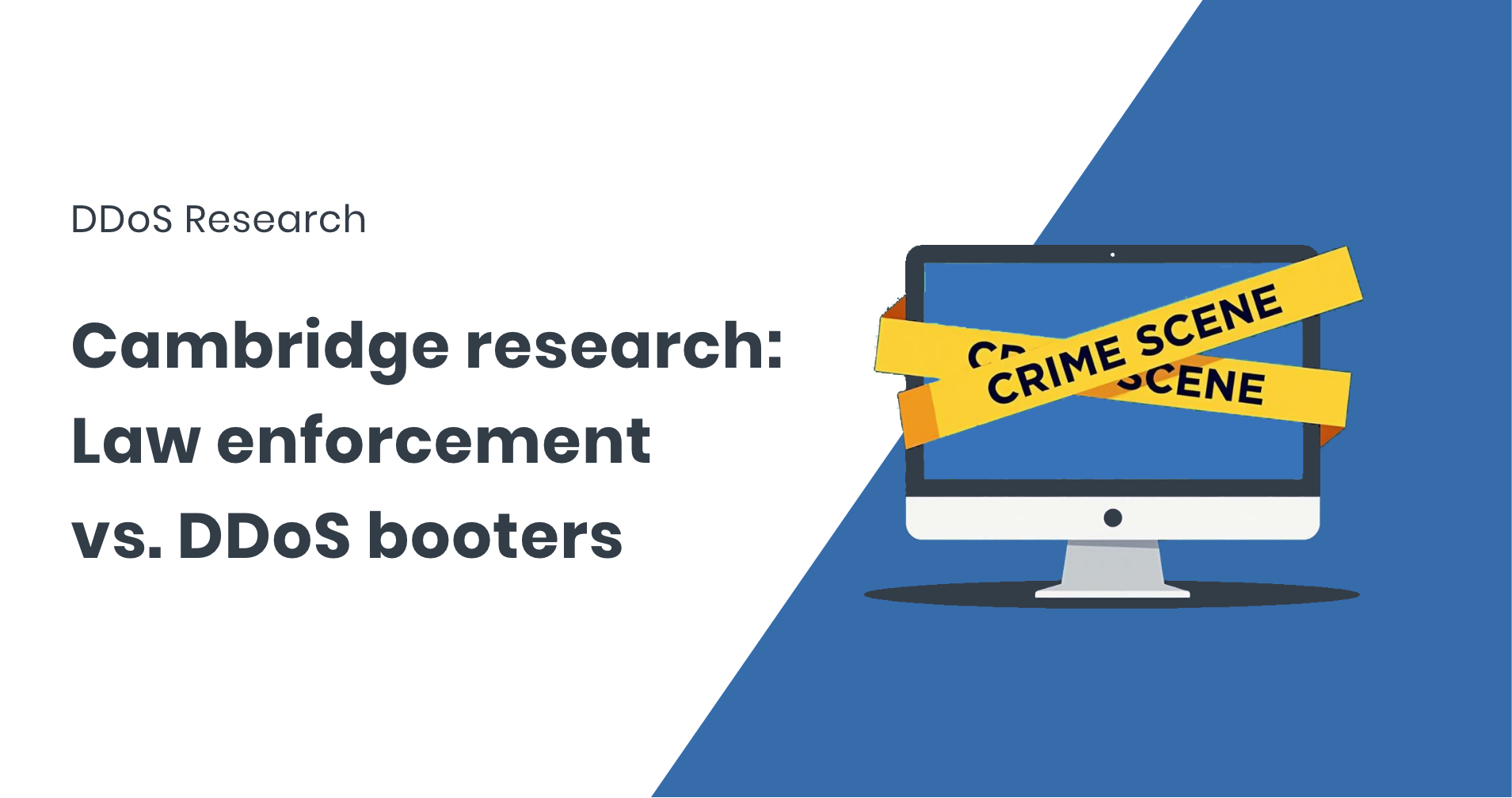 University of Cambridge Security Group lessons from global booter takedowns FastNetMon