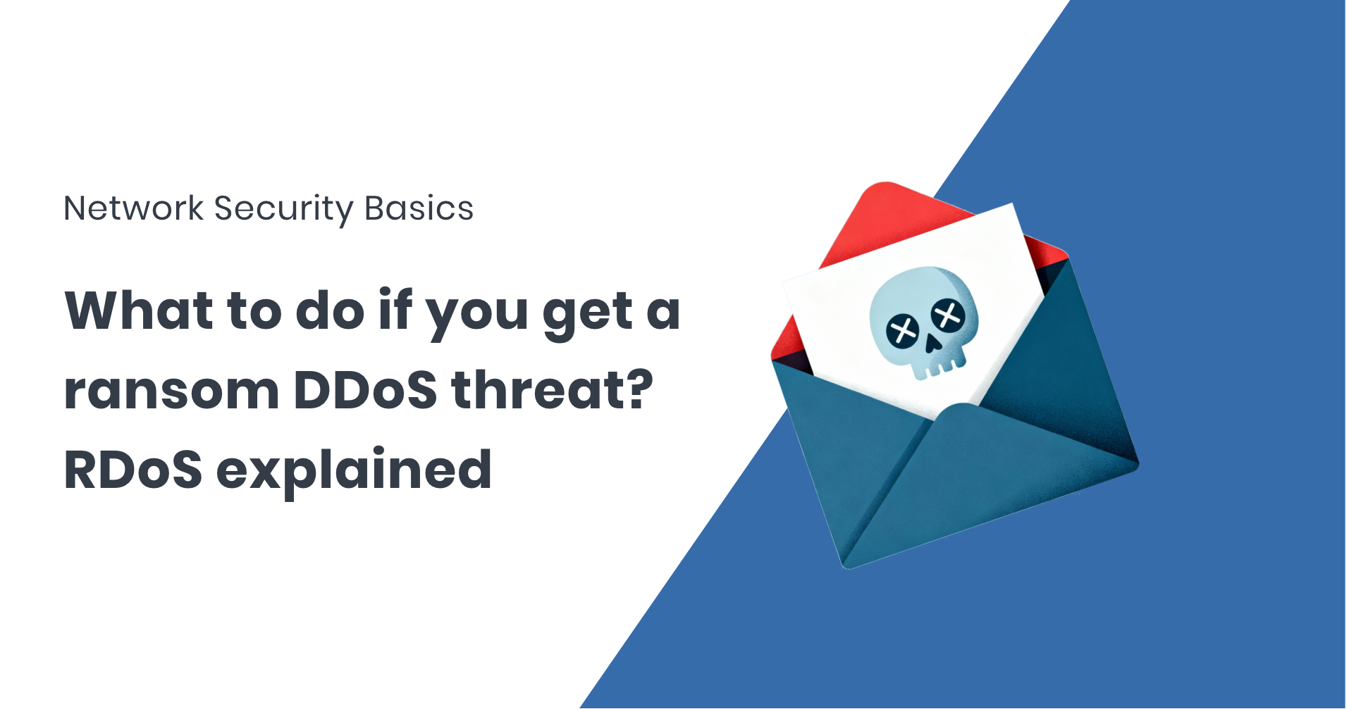 What to do if you get a ransom DDoS threath letter FastNetMon Network Security Insights 1