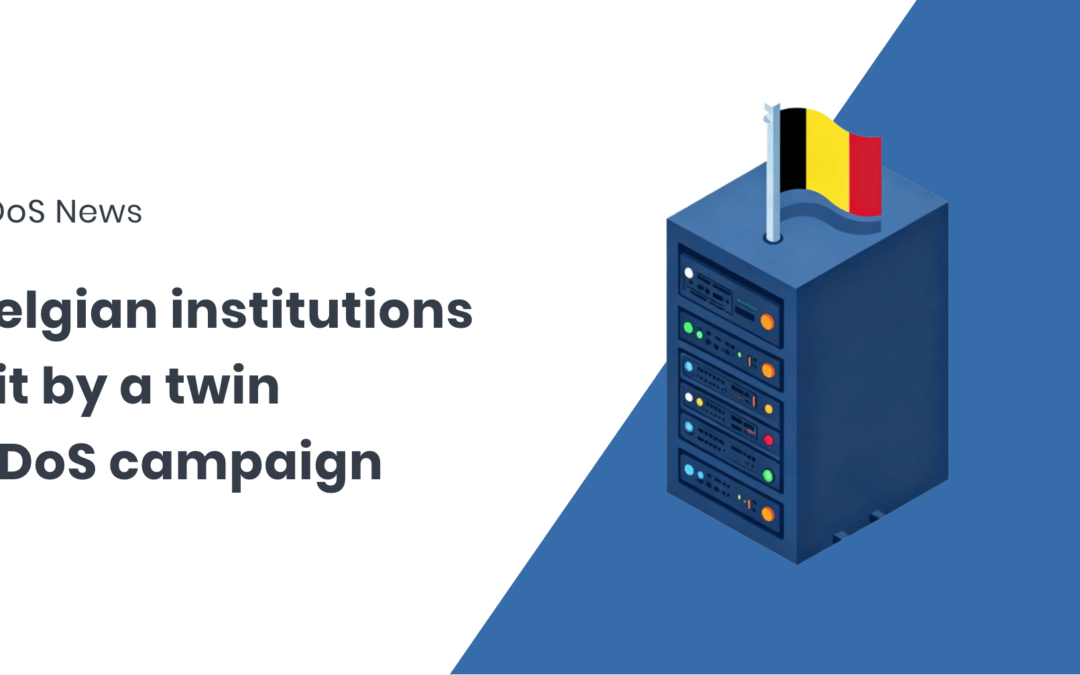 Belgium hit by twin DDoS campaigns — what we know