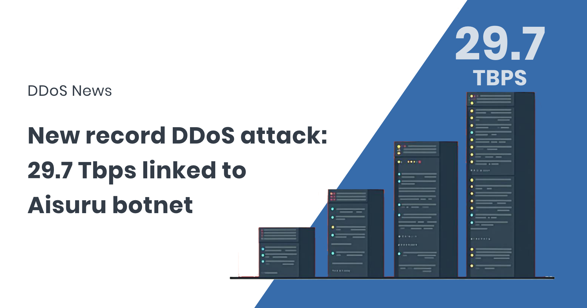 29.7 Tbps Aisuru botnet sets a new DDoS world record