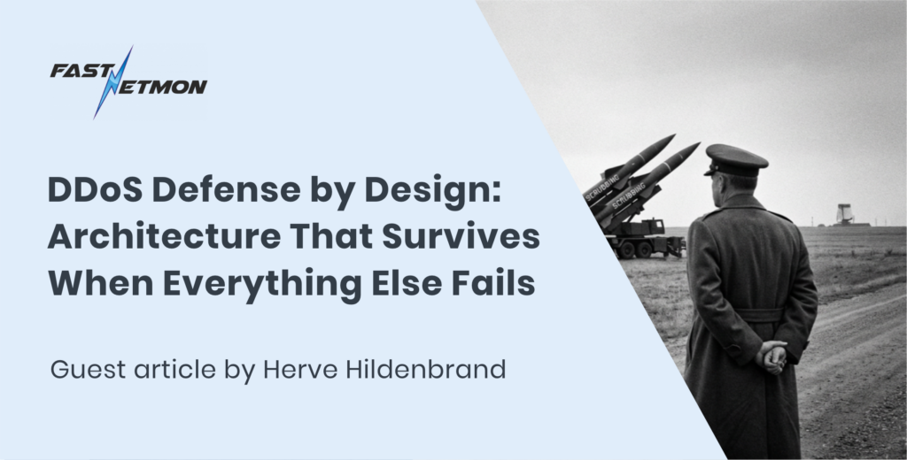 DDoS Defense by Design: Architecture That Survives When Everything Else Fails