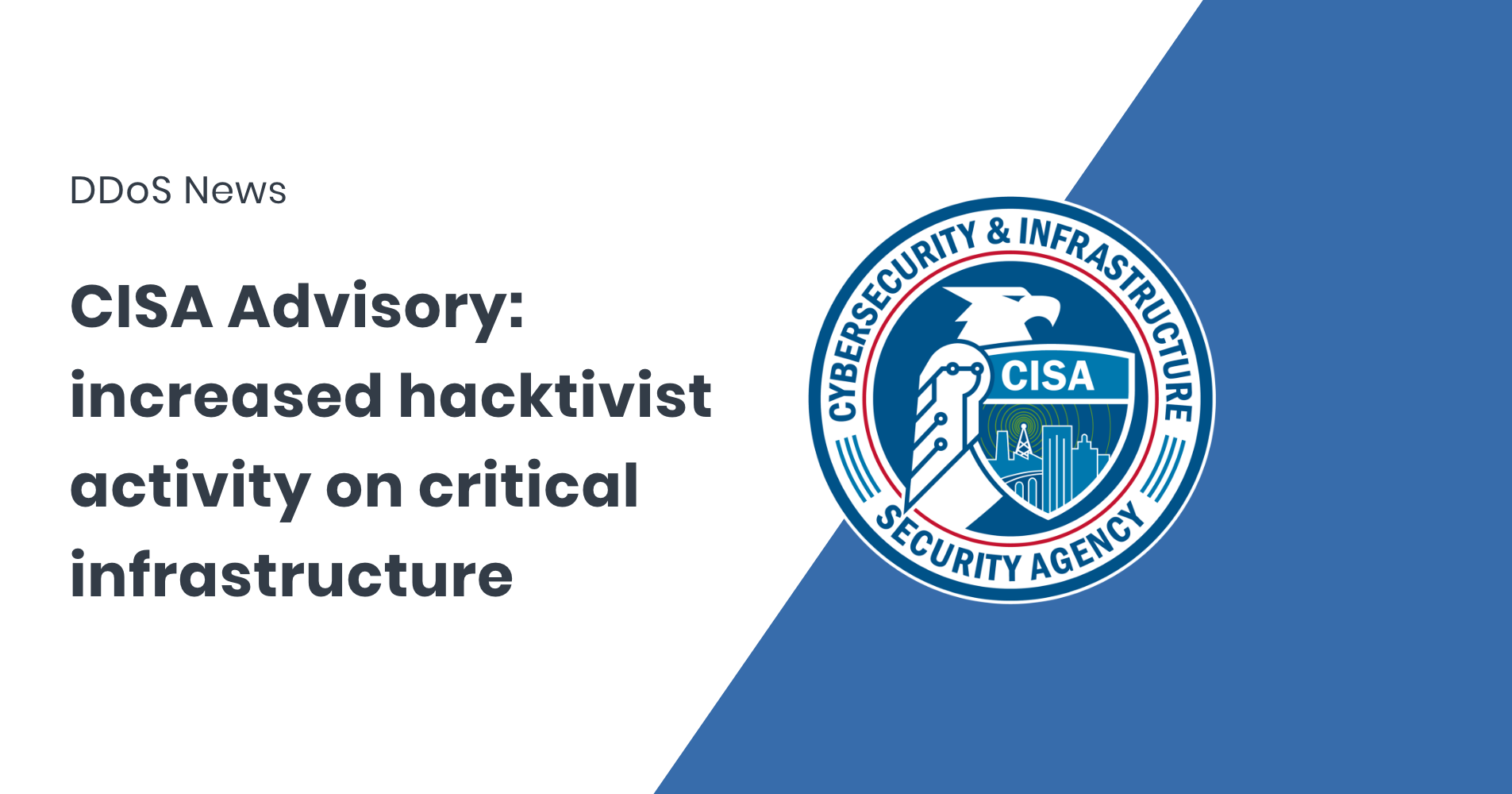CISA warns of hacktivist DDoS attacks on critical infrastructure OT systems