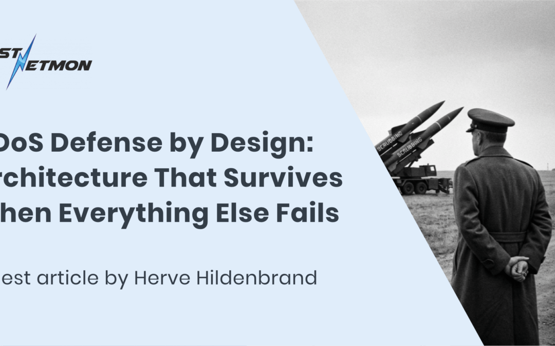 DDoS Defense by Design: Architecture That Survives When Everything Else Fails