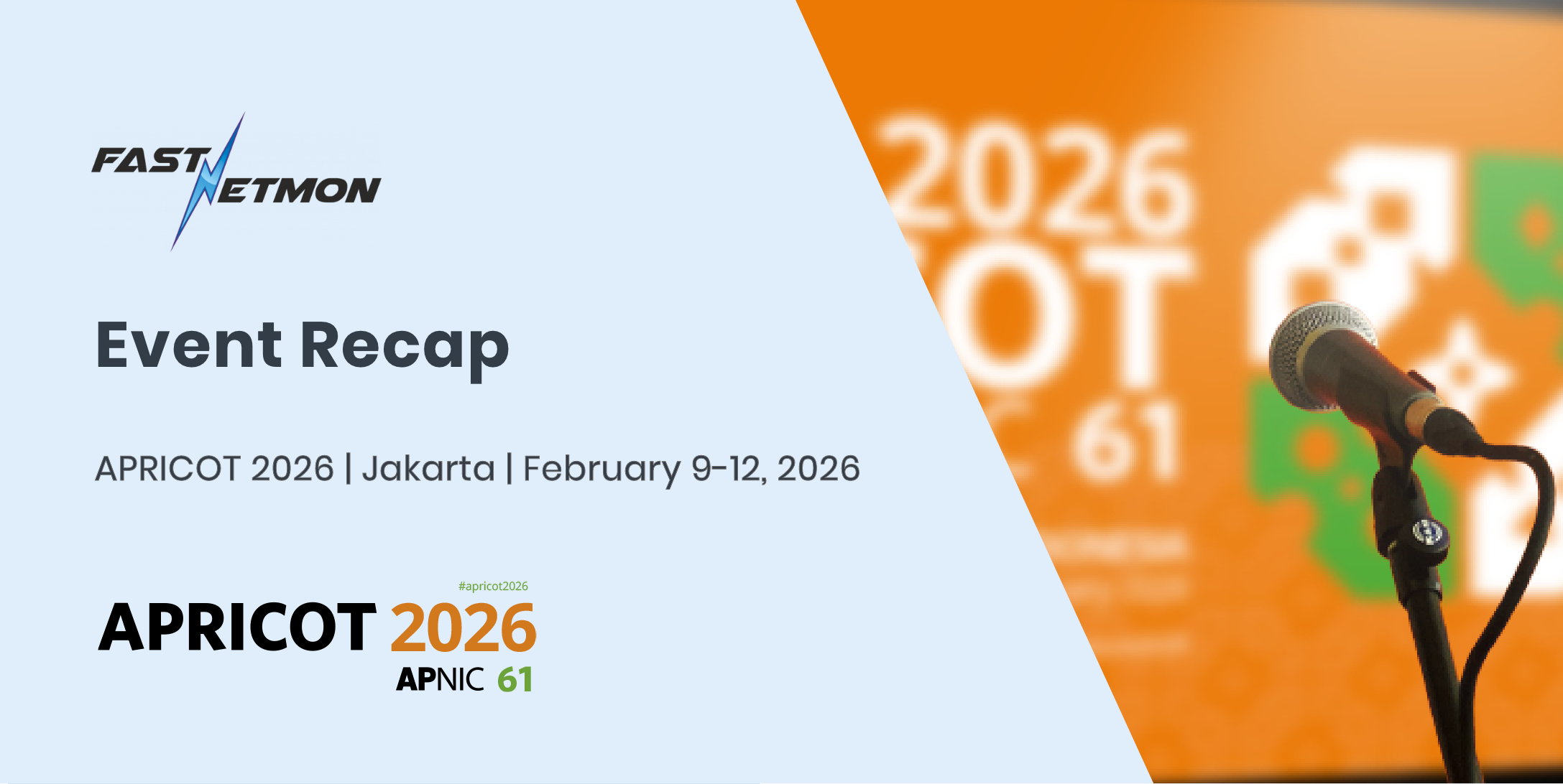 APRICOT 2026 – Event Recap