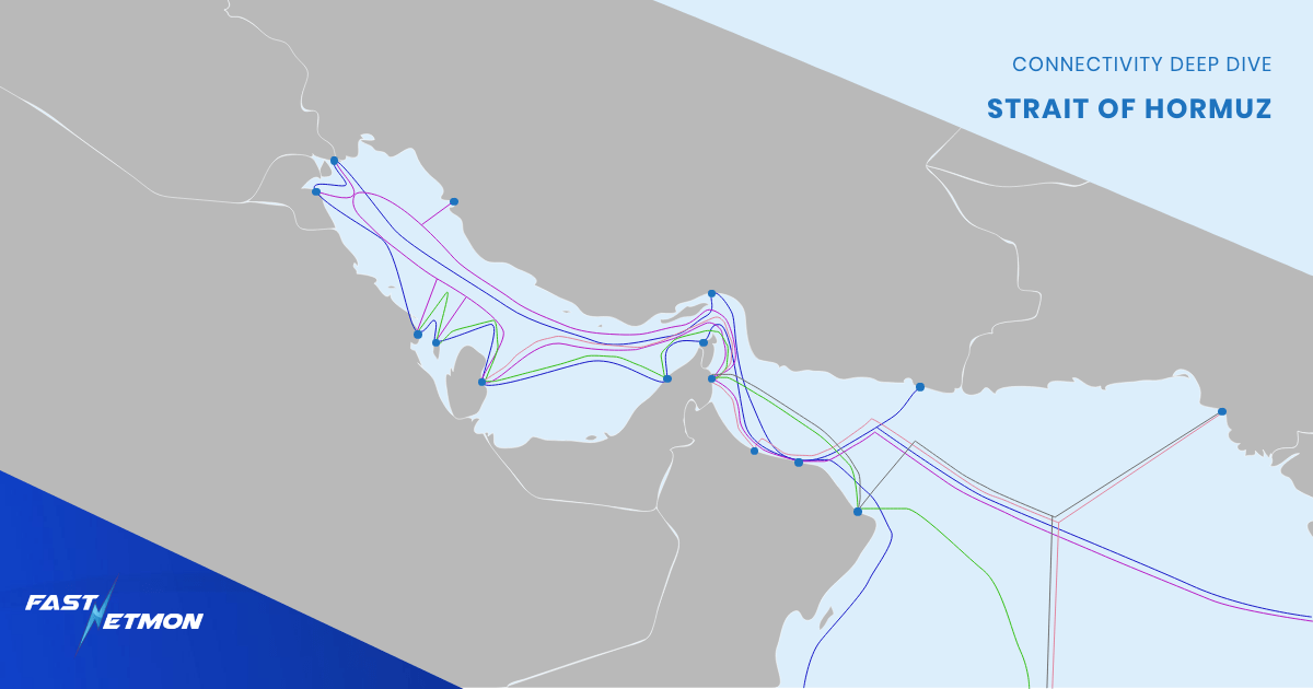 Network Security Insights The connectivity at Hormuz Strait and Beyond