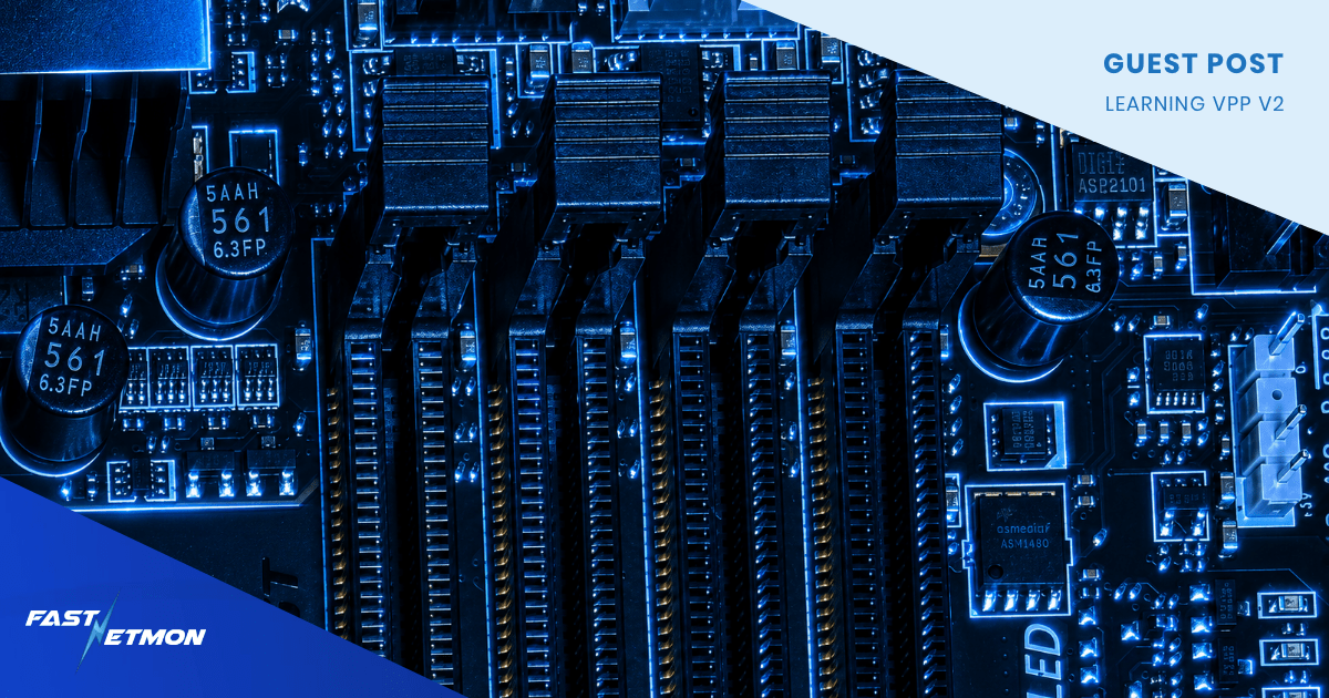 Close-up of a blue-tinted motherboard with RAM slots; top-right banner reads 'GUEST POST'.