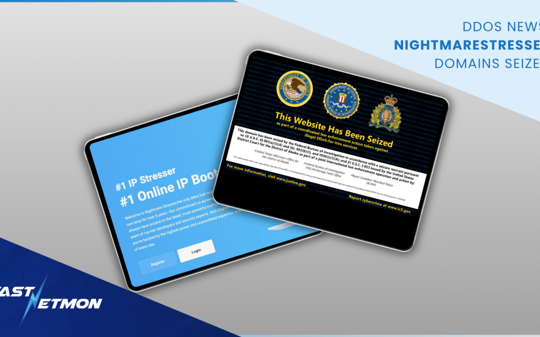 DDoS News: FBI Disrupts NightmareStresser DDoS-for-Hire Service in Operation PowerOFF