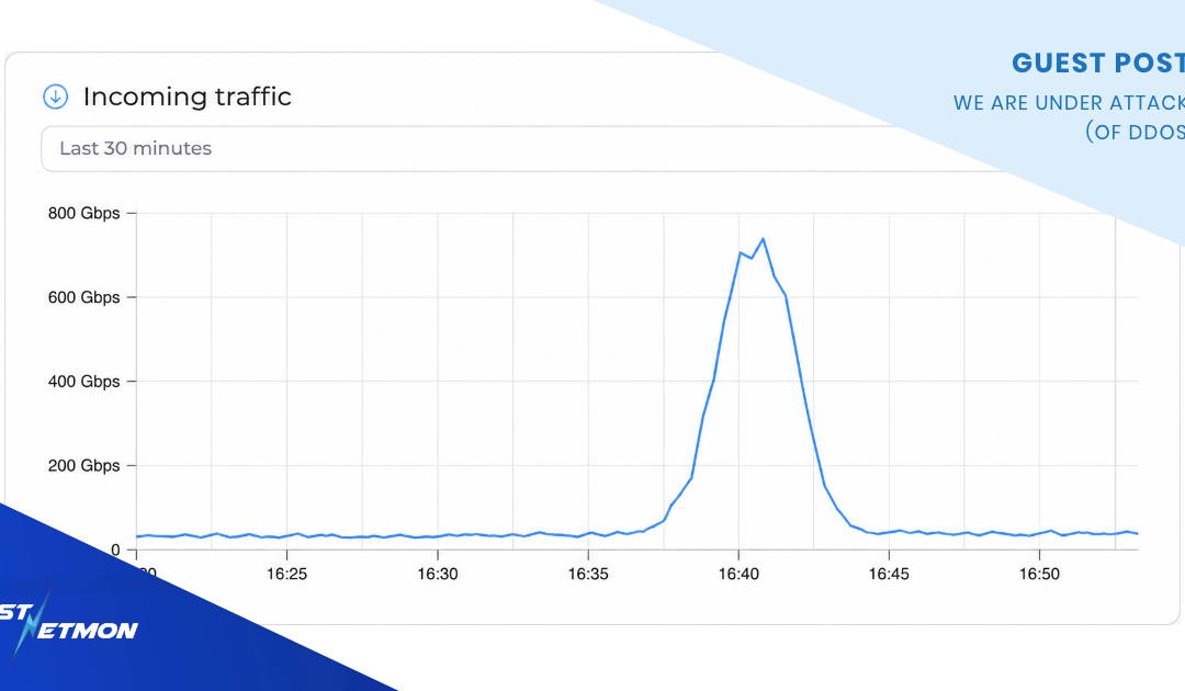 We are under attack! (of a DDoS)